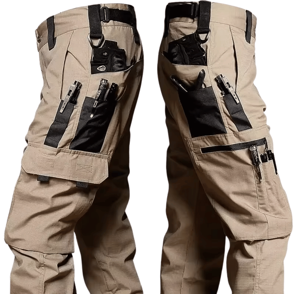 Multi-Pocket and Waterproof Cargo Trousers