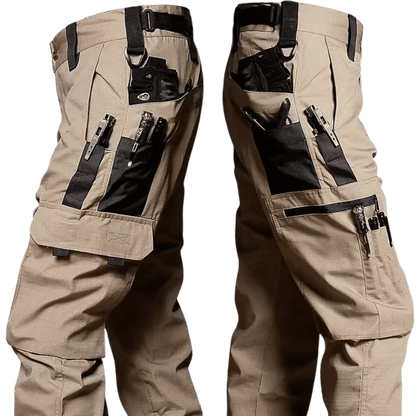 Multi-Pocket and Waterproof Cargo Trousers