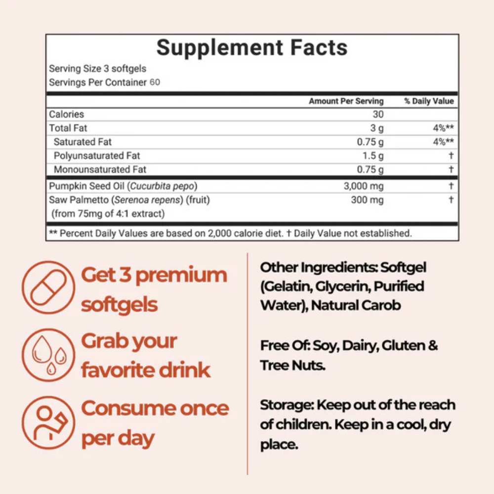 Pumpkin Seed Oil Capsules