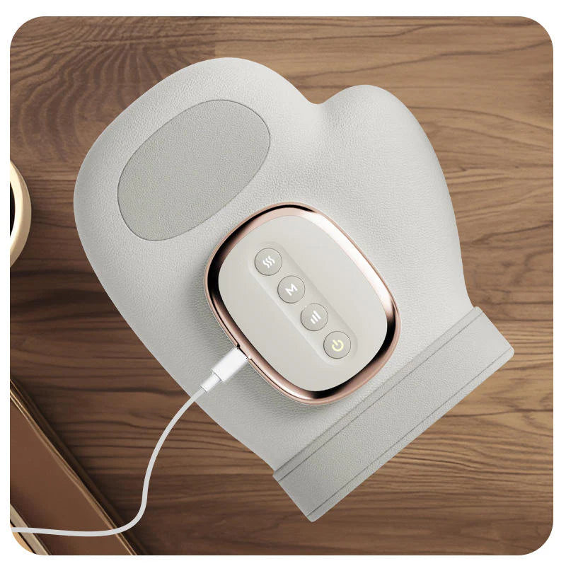 Cordless Hand Massager — Compression & Heat Therapy