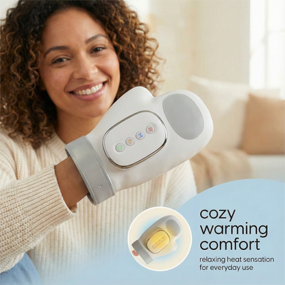 Cordless Hand Massager — Compression & Heat Therapy