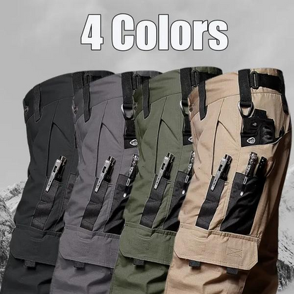Multi-Pocket and Waterproof Cargo Trousers