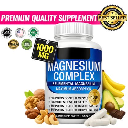 Magnesium Complex - 8 Essential Magnesium Supplement