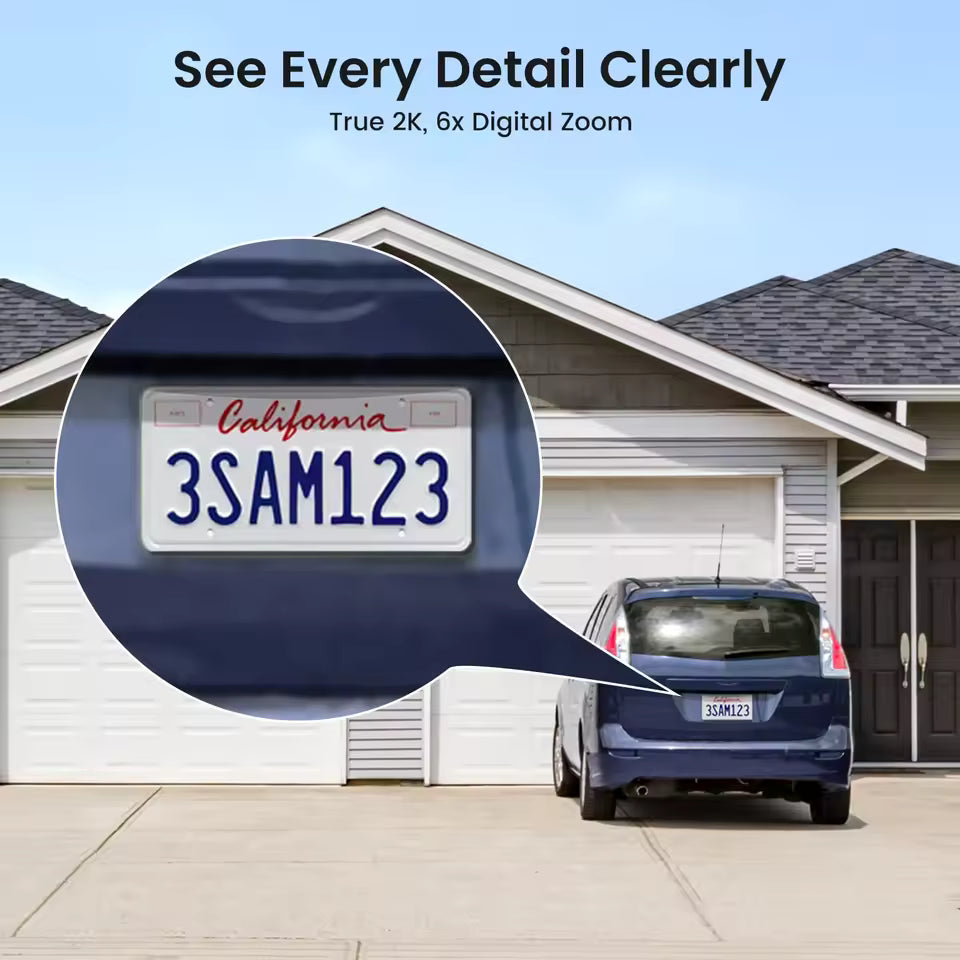 2K HD 4G Solar Camera Outdoor Wifi