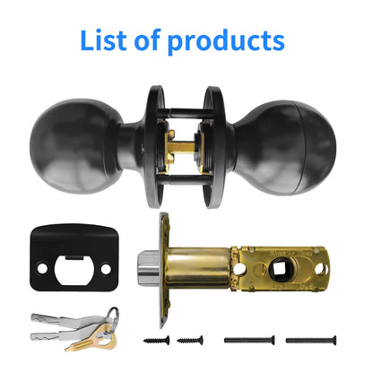 Smart Round Door Lock Ball