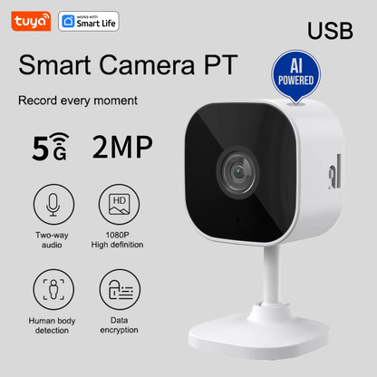 Smart Indoor/Outdoor Security Camera With Phone App