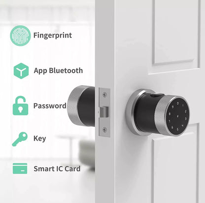 5-in-1 Smart Door Lock - App Remote Control